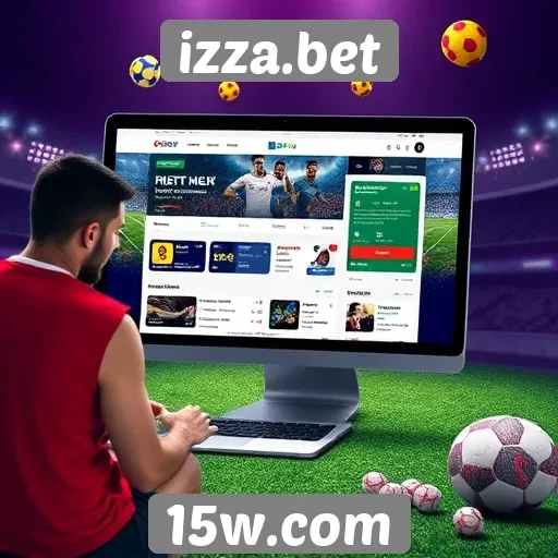 Experiência do usuário na interface do izza.bet